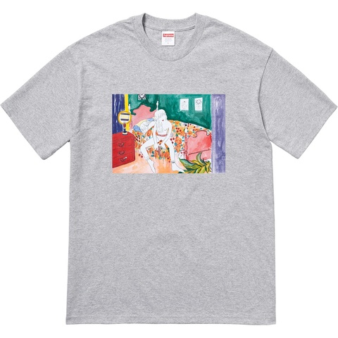 Supreme Bedroom Tee - Heather Grey