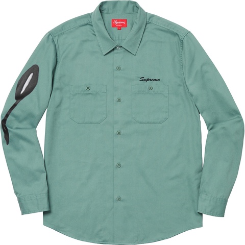 トップス Supreme Rose L/S Work Shirt Rose L/S Work Shirt - fall/winter 2018 - Supreme
