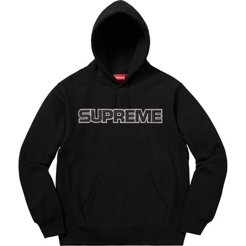 Perforated Leather Hooded Sweatshirt - Supreme
