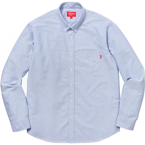Supreme Oxford Shirt - Light Blue