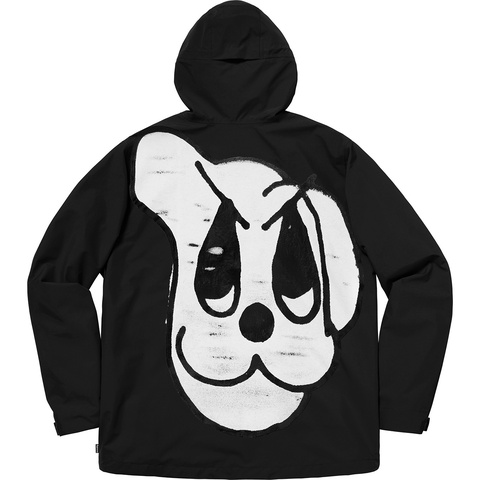 Supreme Dog Taped Seam Jacket - Black
