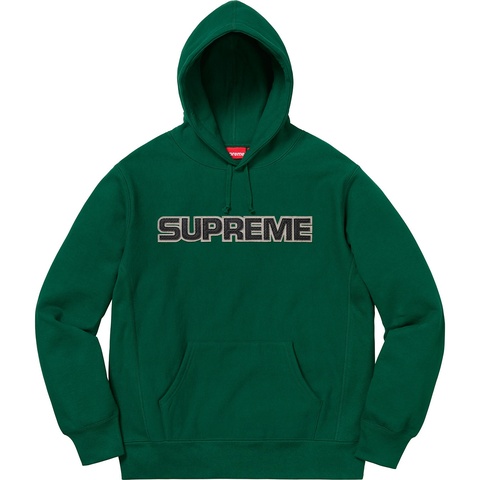 Perforated Leather Hooded Sweatshirt - Supreme