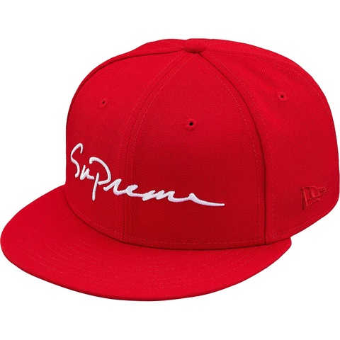 Supreme Classic Script New Era® - Red