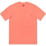 Supreme S S Pocket Tee (FW18) - Coral