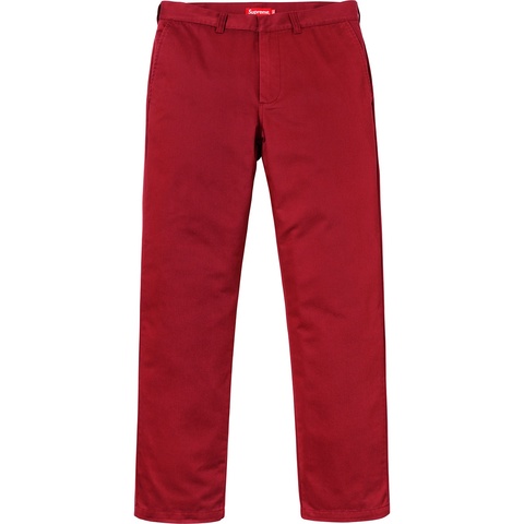パンツ Supreme Work Pant Burgundy 30inch Work Pant - fall/winter 2018 - Supreme
