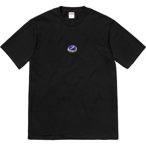 Supreme Bottle Cap Tee - Black