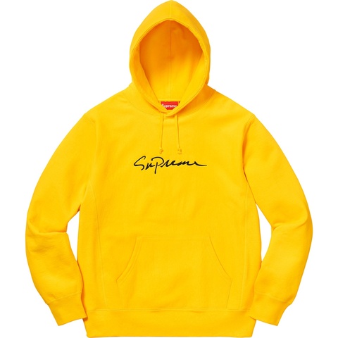 Classic Script Hooded Sweatshirt - Supreme