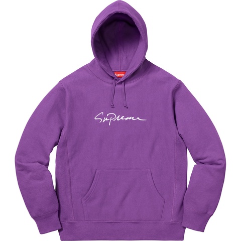 Classic Script Hooded Sweatshirt - SupremeCommunity