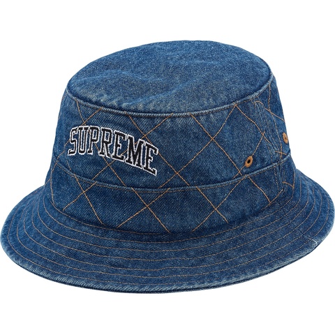 Supreme Diamond Stitch Crusher - Washed Blue