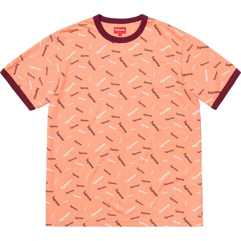 Supreme Scatter Ringer - Peach