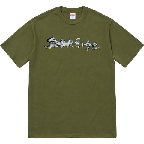 Supreme Liquid Tee - Olive