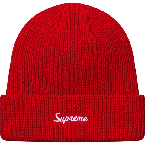 Supreme Loose Gauge Beanie - Red