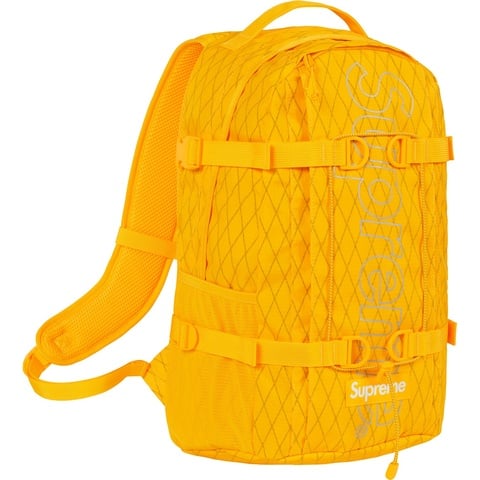 Supreme Backpack - Yellow