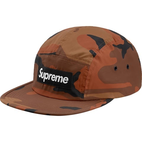 Supreme Reflective Camo Camp Cap - Orange Camo