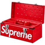 Supreme Diamond Plate Tool Box (FW18) - Red