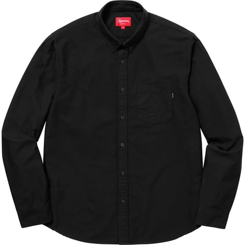 Supreme Oxford Shirt - Black