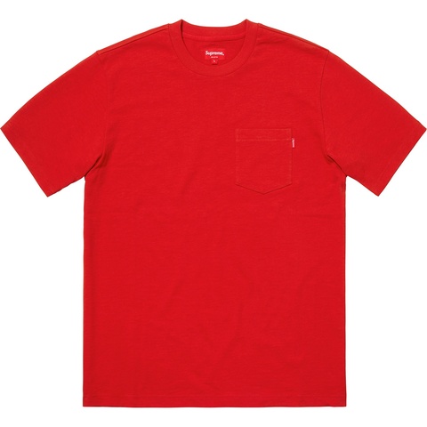 Supreme S/S Pocket Tee - Red