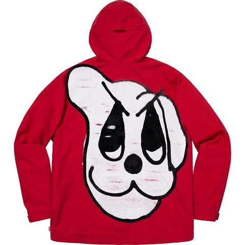 Supreme Dog Taped Seam Jacket - Red