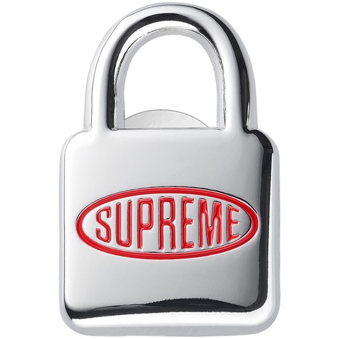 Supreme Lock Pin - Silver