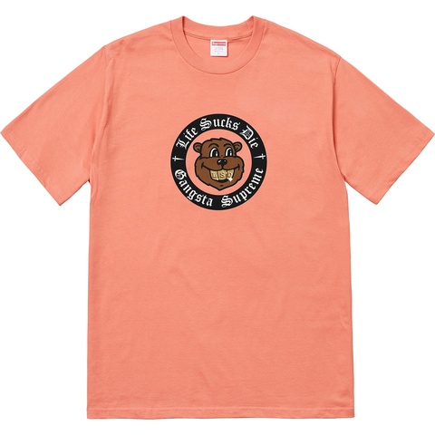 Supreme Life Sucks Die Tee - Terra Cotta
