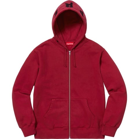 Bone Zip Up Sweatshirt - fall/winter 2018 - Supreme