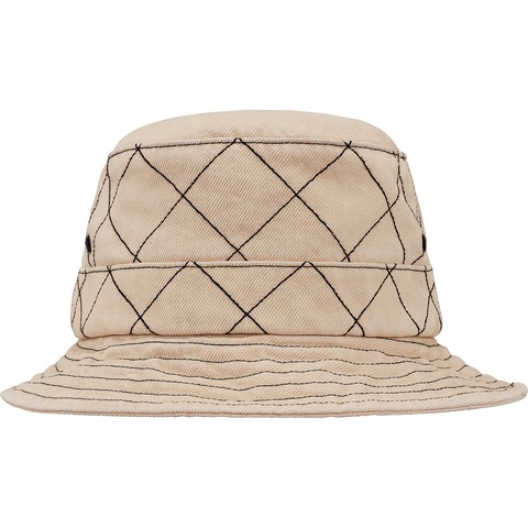 Supreme Diamond Stitch Crusher - Beige