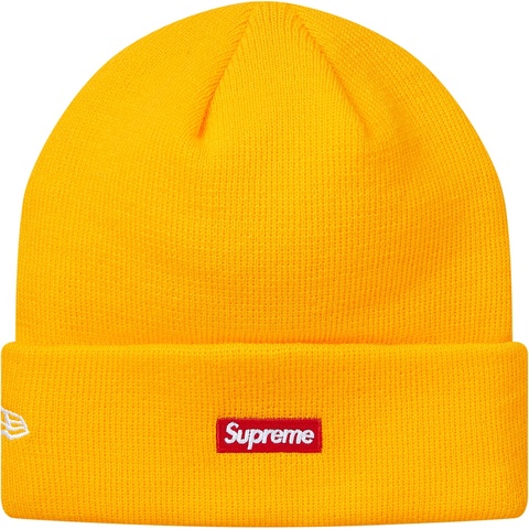 Supreme New Era® Script Beanie - Yellow