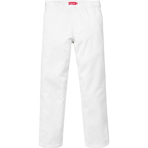 Supreme Work Pant - White
