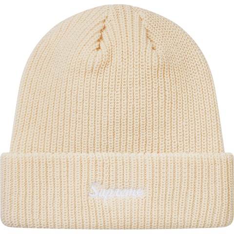 Supreme Loose Gauge Beanie - Natural