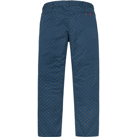 Supreme Work Pant - Light Navy Polka Dot