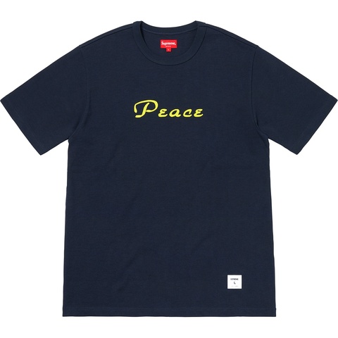 Supreme Peace S/S Top - Navy