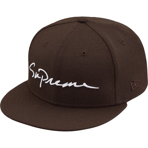 Supreme Classic Script New Era® - Brown