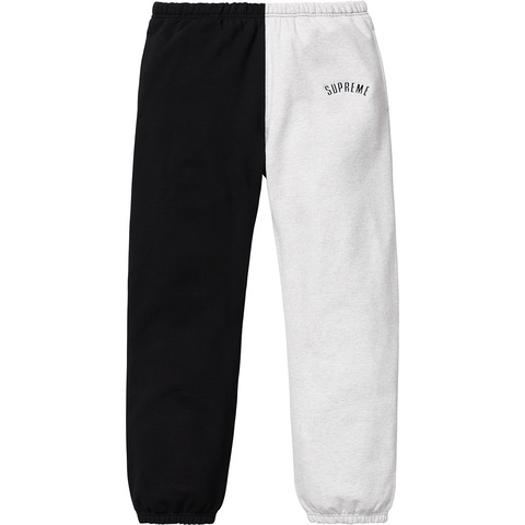 Supreme Split Sweatpant - Black