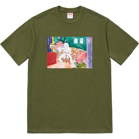 Supreme Bedroom Tee - Olive
