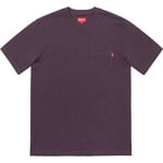 Supreme S S Pocket Tee (FW18) - Plum