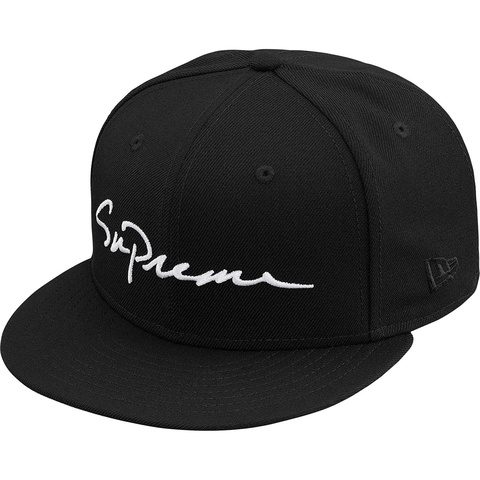 Supreme Classic Script New Era® - Black