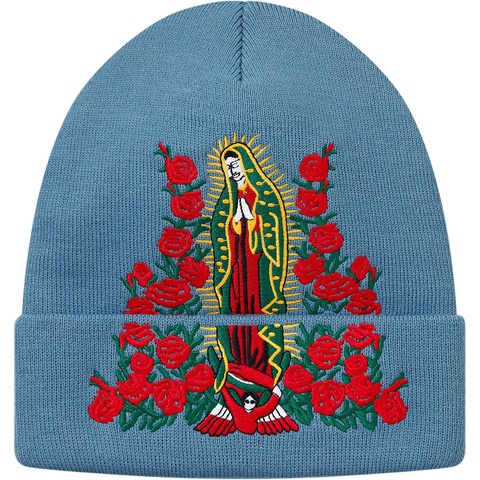 Supreme Guadalupe Beanie - Slate