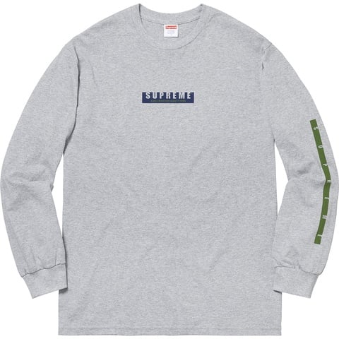 Supreme 1994 L/S tee ロンT Supreme-1994-LS-Tee-White-1-1.