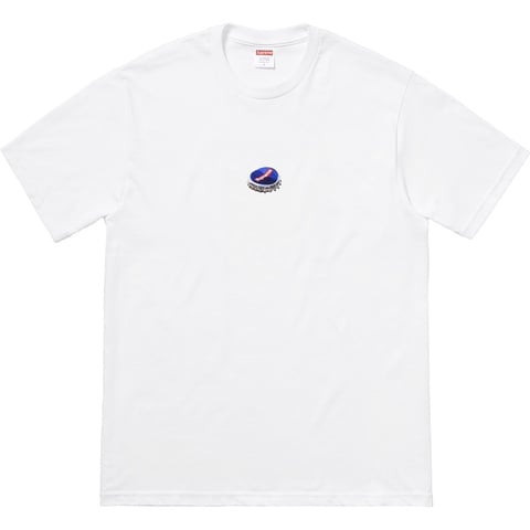 Supreme Bottle Cap Tee - White