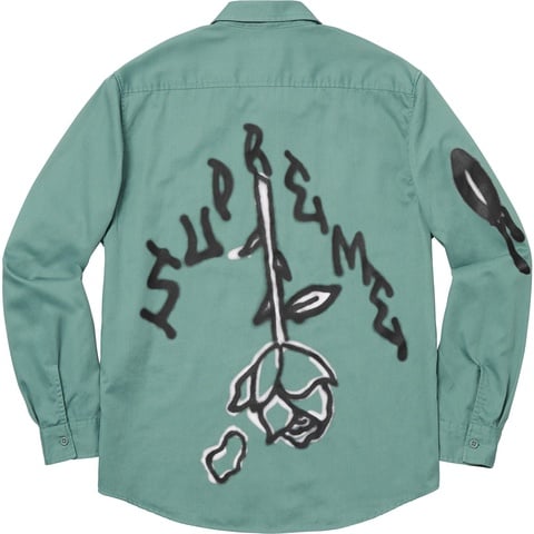 Rose L/S Work Shirt - fall/winter 2018 - Supreme
