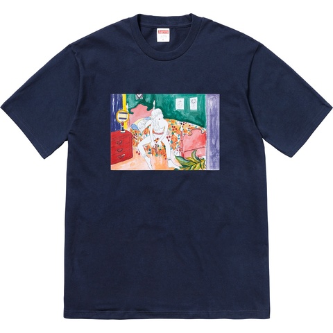 Supreme Bedroom Tee - Navy