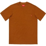 Supreme S S Pocket Tee (FW18) - Rust