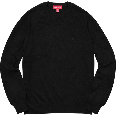 Supreme Cashmere Sweater - Black