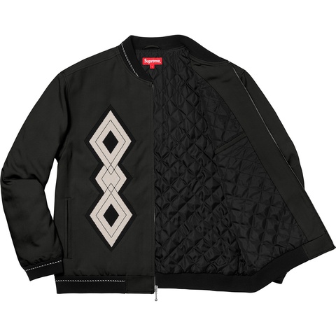 ジャケット・アウター Supreme Diamond Rayon Bomber Jacket 18AW Supreme(シュプリーム) 18AWDiamond Rayon Bomber ダイヤモンド