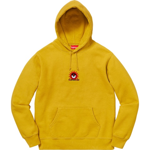 Supreme Vampire Hooded Sweatshirt - Mustard