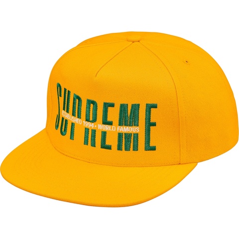Supreme Global 5-Panel - Gold