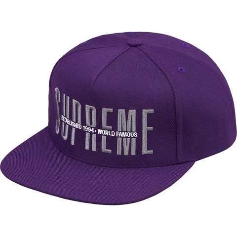 Supreme Global 5-Panel - Purple
