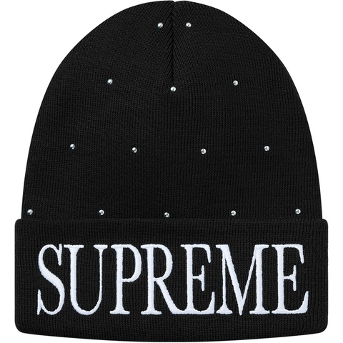 Supreme Studded Beanie - Black