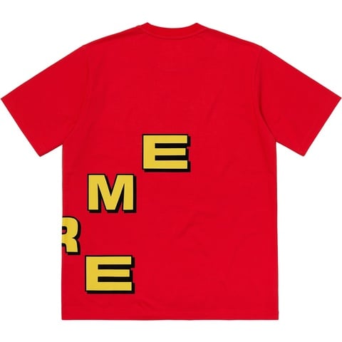 Supreme Stagger Tee - Red
