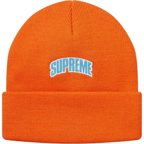Supreme Crown Logo Beanie - Orange